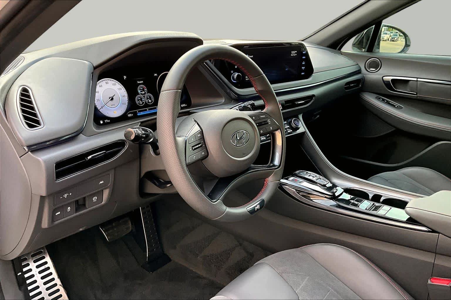 Used 2022 Quartz White Hyundai N Line Night Edition image 17
