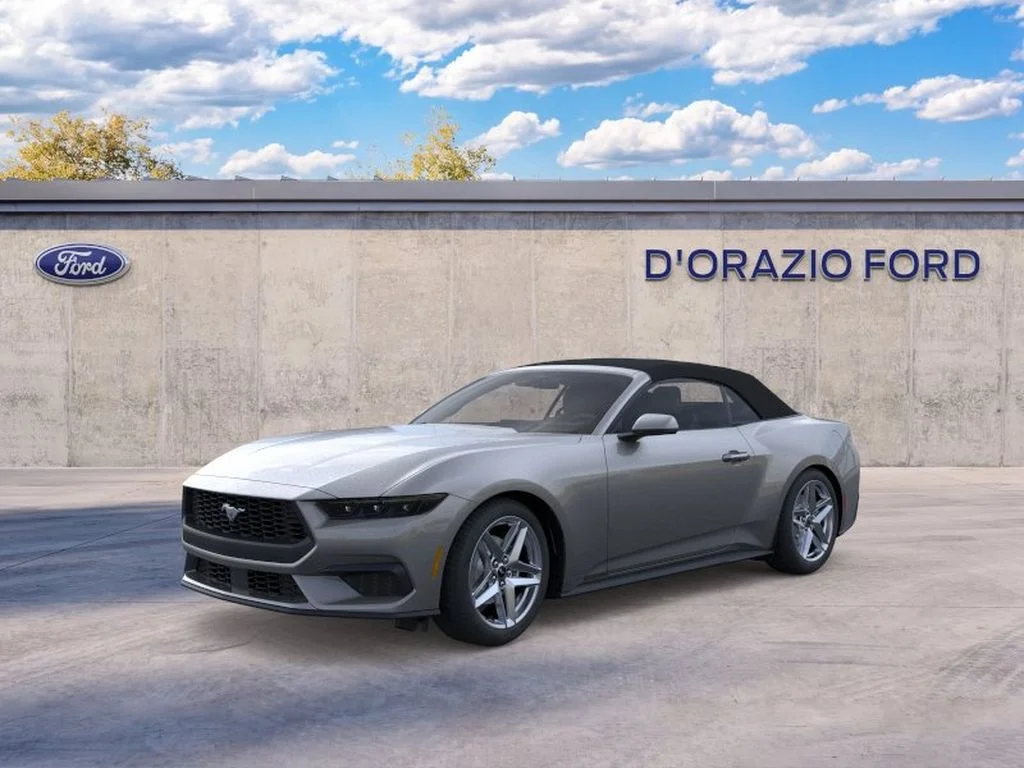 Carbonized Gray Metallic 2026 Ford Mustang Convertible Rear-Wheel Drive