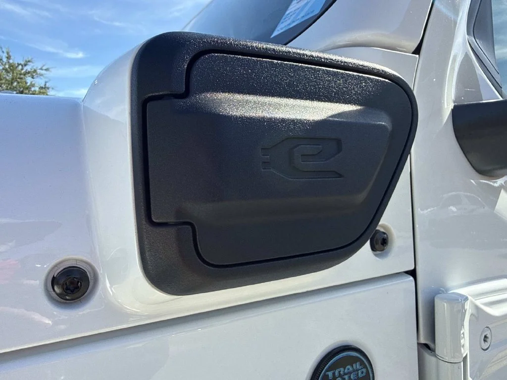 Used 2021 White Jeep Unlimited Sahara 4xe image 13