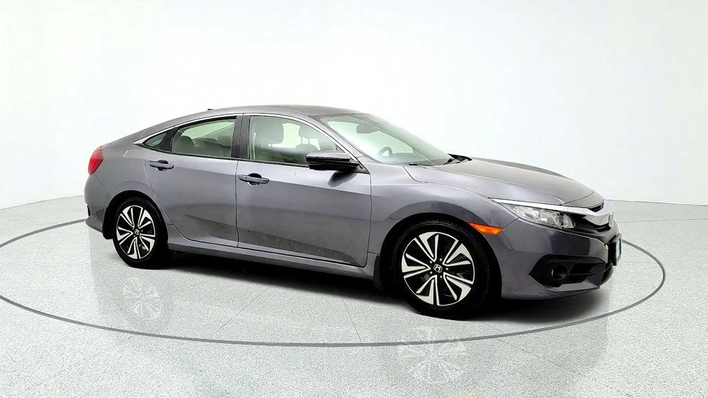 Used 2018 Modern Steel Metallic Honda EX-L CVT image 3