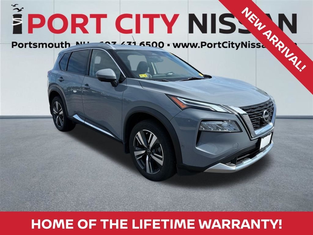 Used 2023 Boulder Gray Nissan Platinum PREMIUM image 1