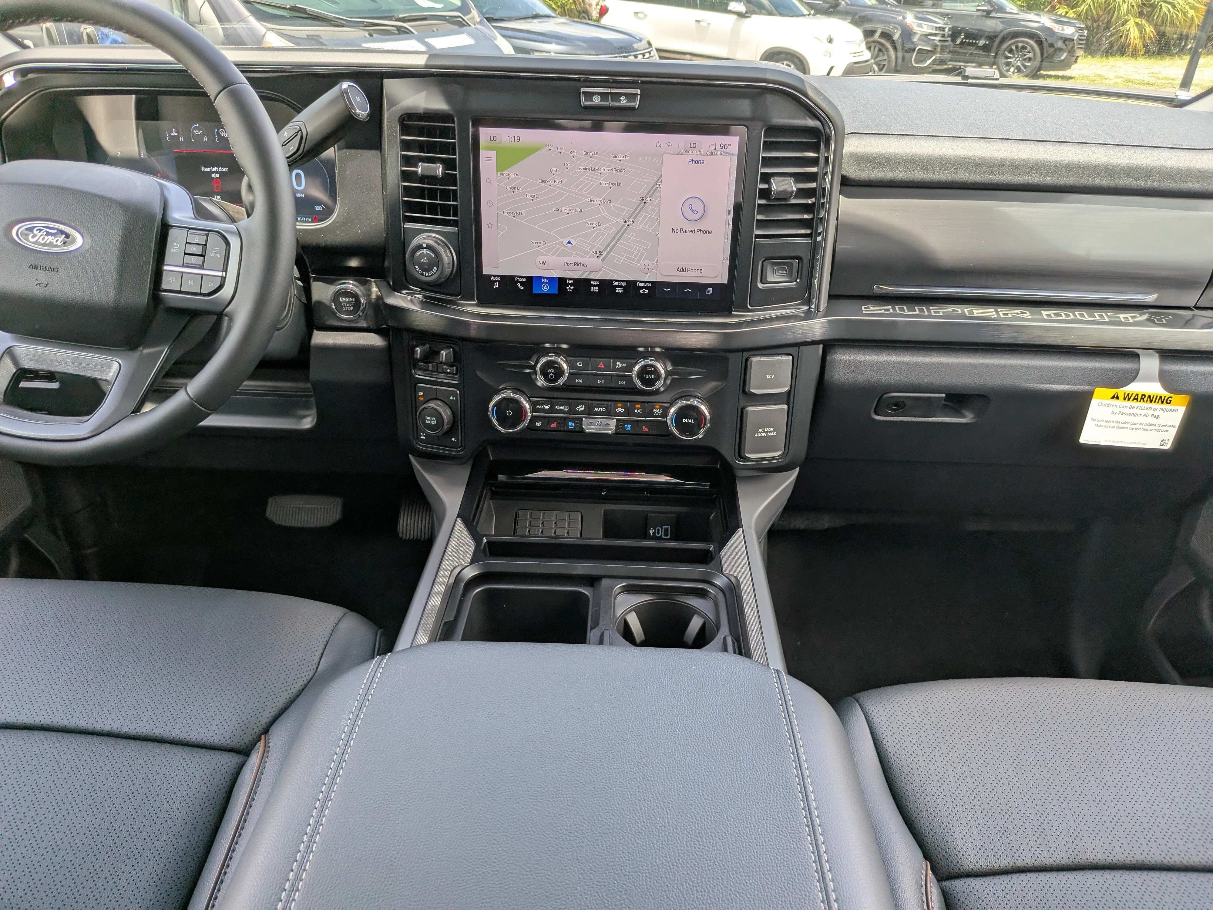 New 2026 Star White Metallic Tri-Coat Ford F-250® Lariat® image 15