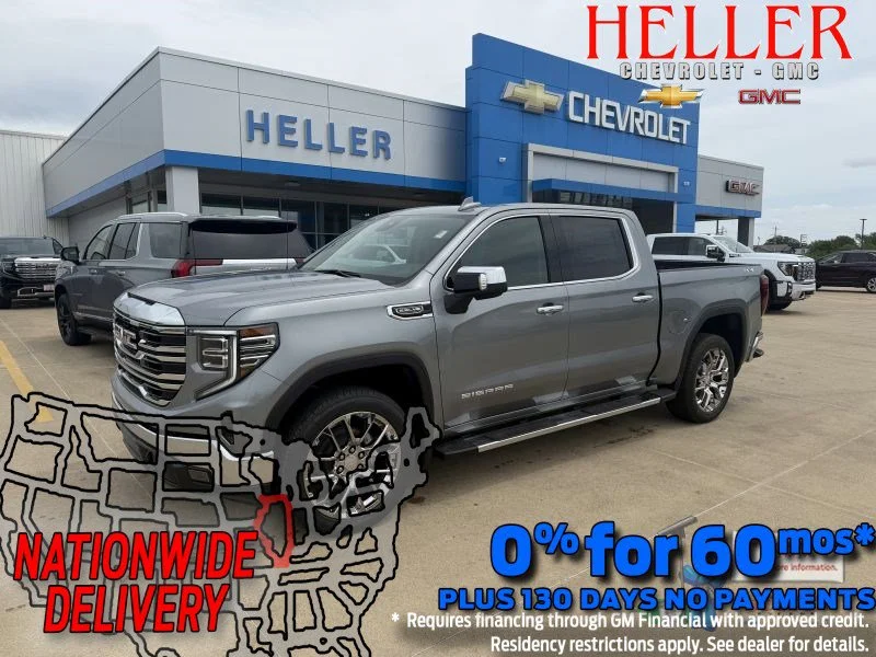 New 2026 Sterling Metallic GMC SLT image 1