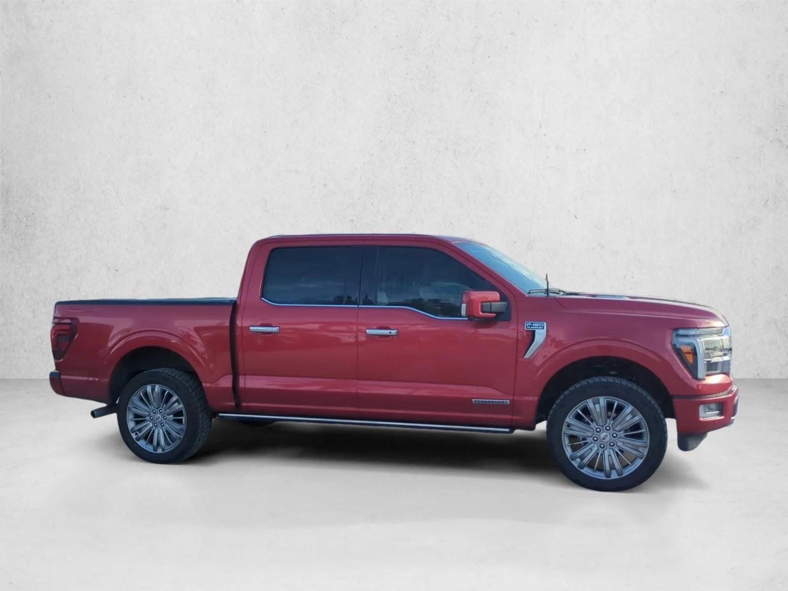 Used 2024 Rapid Red Metallic Tinted Clearcoat Ford Platinum image 4