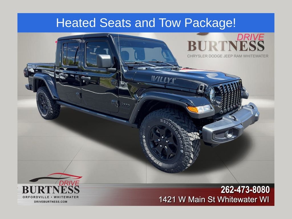 Used 2022 Black Jeep Willys image 1