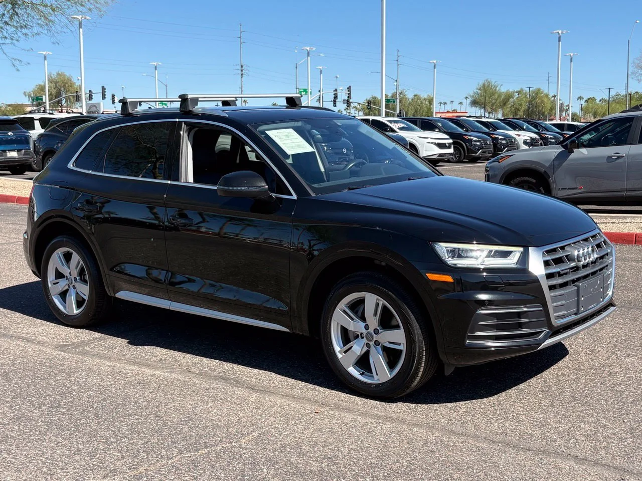 Used 2018 Black Metallic Audi 2.0T Premium Plus image 7