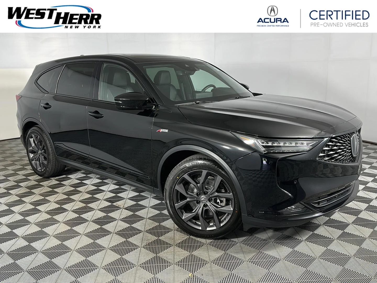 Used 2024 Majestic Black Pearl Acura SH-AWD w/A-SPEC image 1