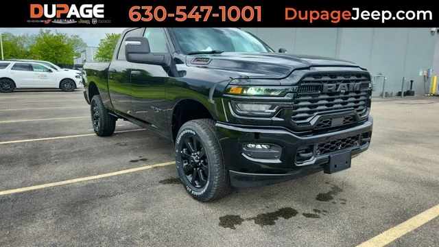 New 2026 Diamond Black Crystal Pearlcoat RAM Big Horn image 1