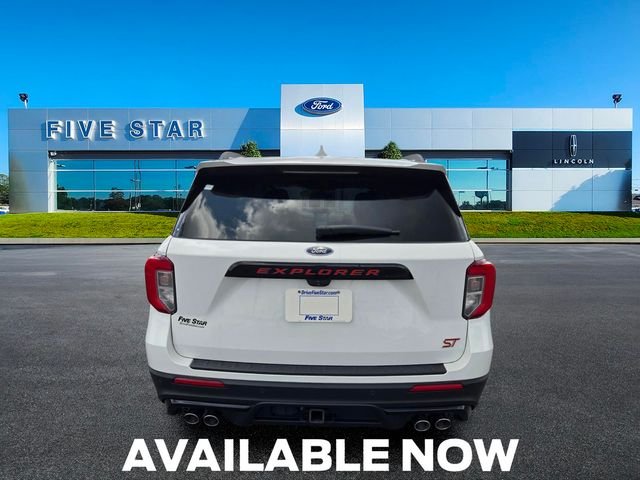 Used 2024 White Metallic Ford ST image 6