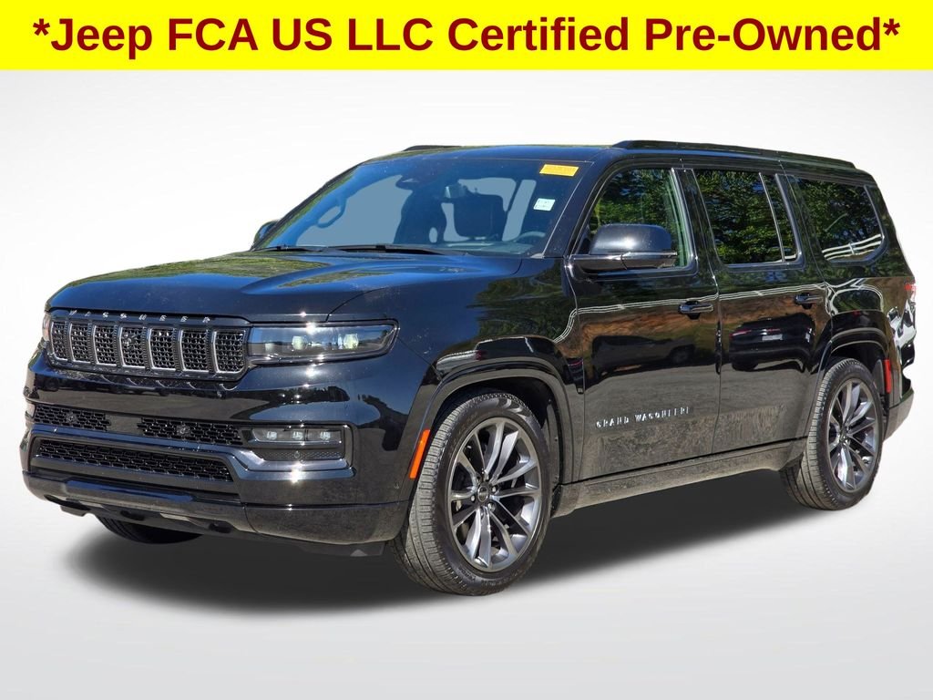 Certified Used 2024 Diamond Black Crystal Pearlcoat Jeep Series II image 2