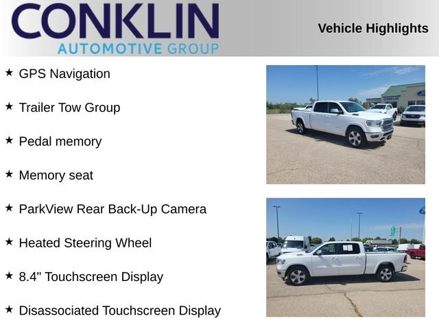 Used 2022 White Ram Laramie image 2