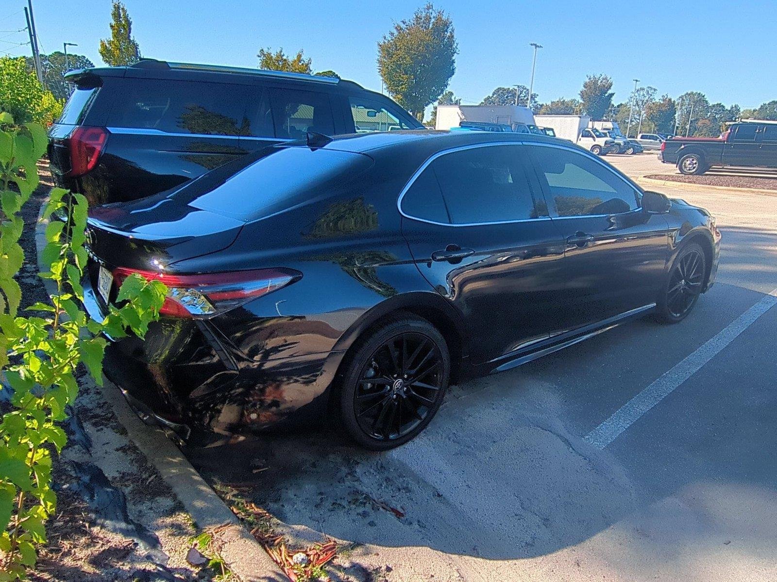 Used 2023 Midnight Black Metallic Toyota XSE image 5