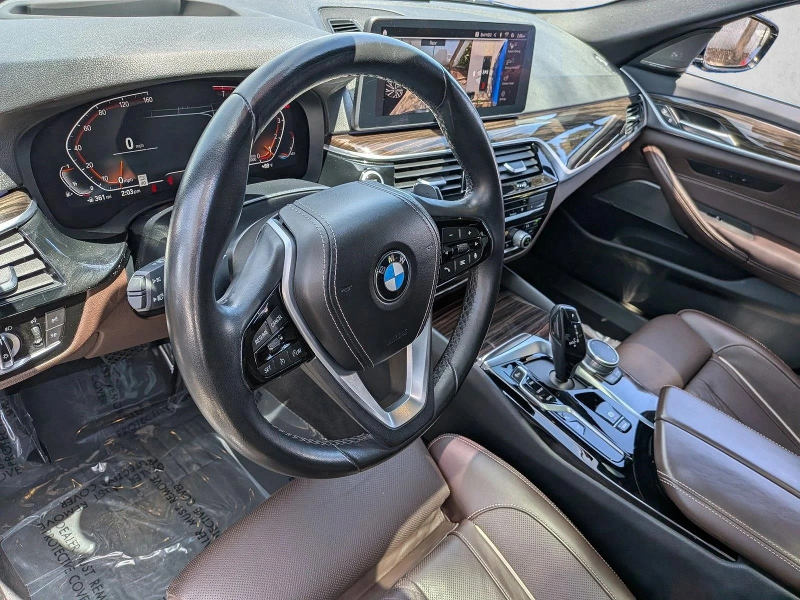 Used 2021 Black BMW 540i xDrive image 10