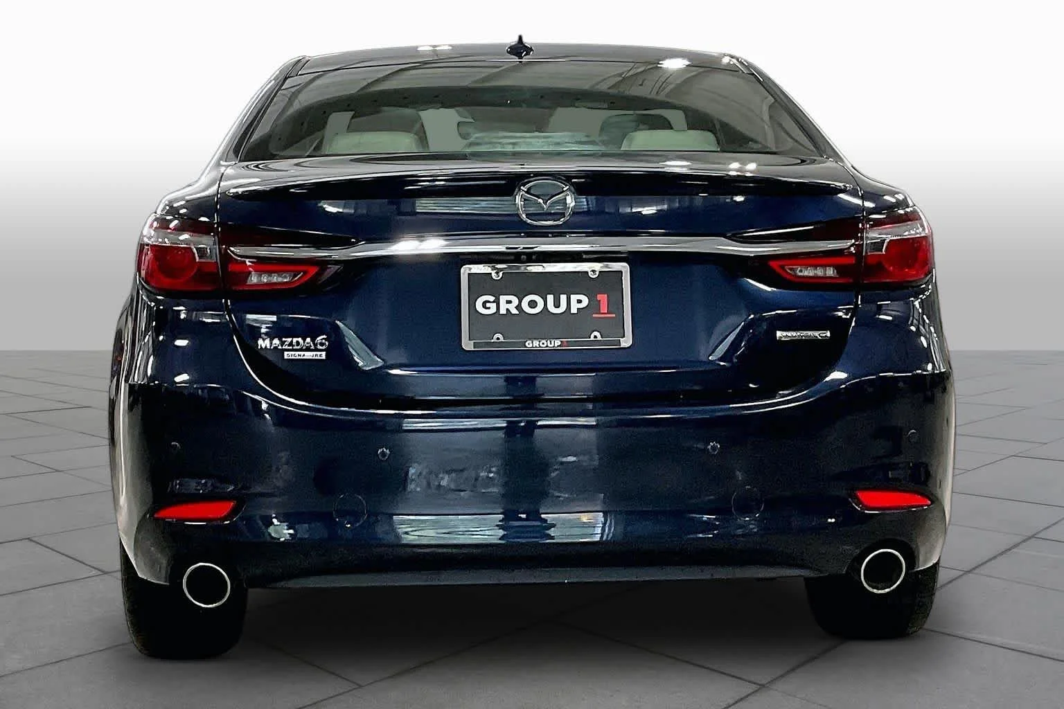 Used 2020 Deep Crystal Blue Mazda Signature image 5