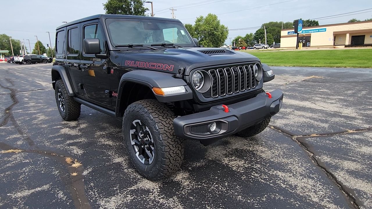 New 2026 Black Jeep Rubicon image 2