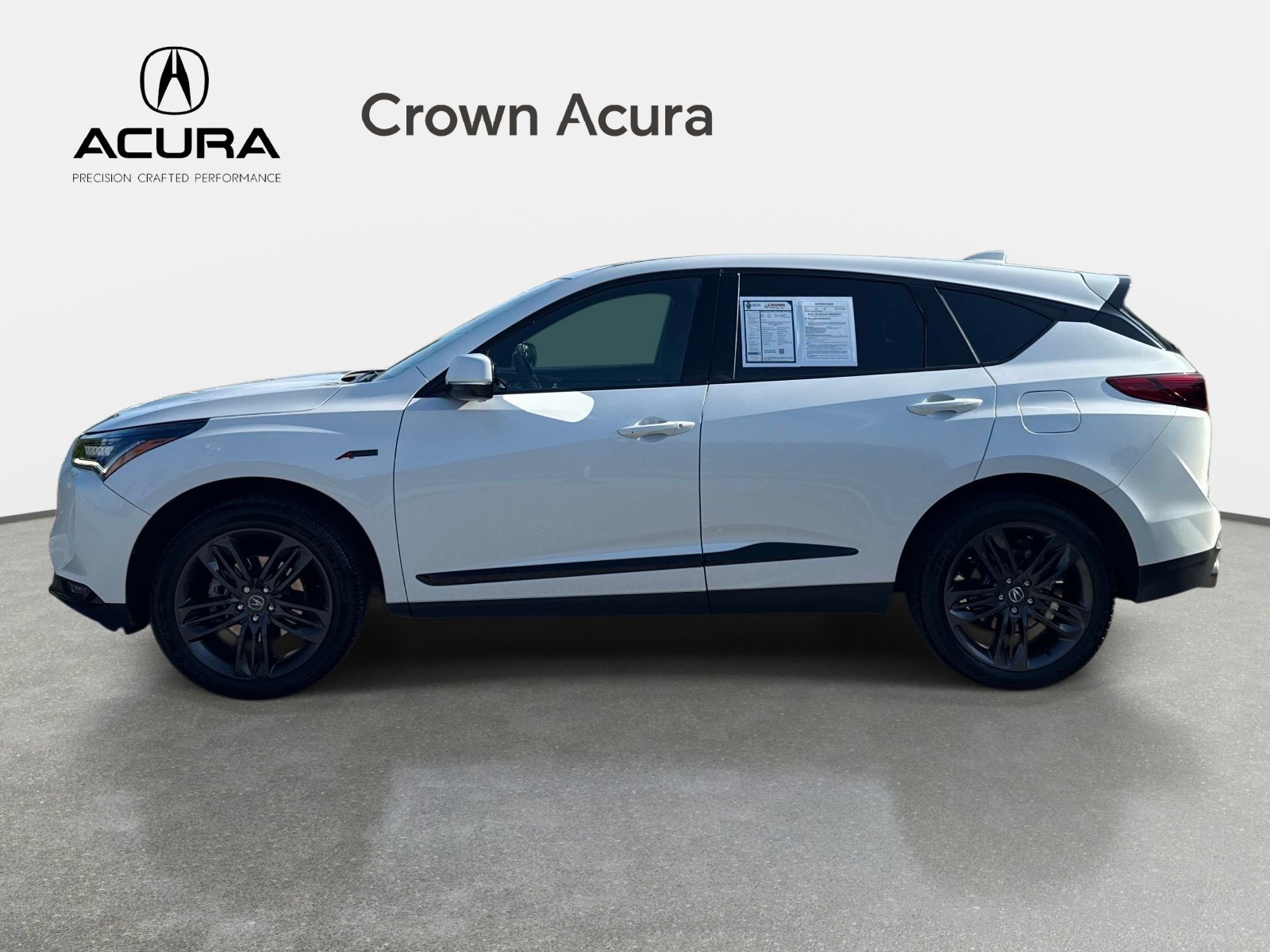 Used 2023 Platinum White Acura w/A-Spec Package image 2