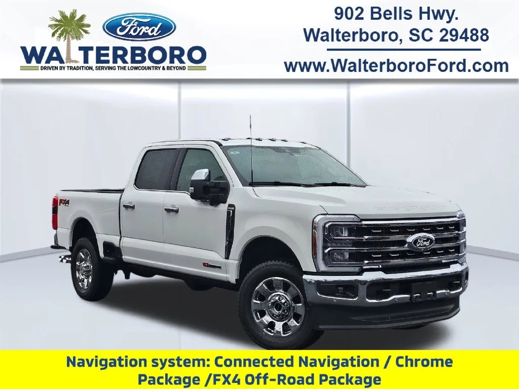 New 2027 White Ford King Ranch image 1