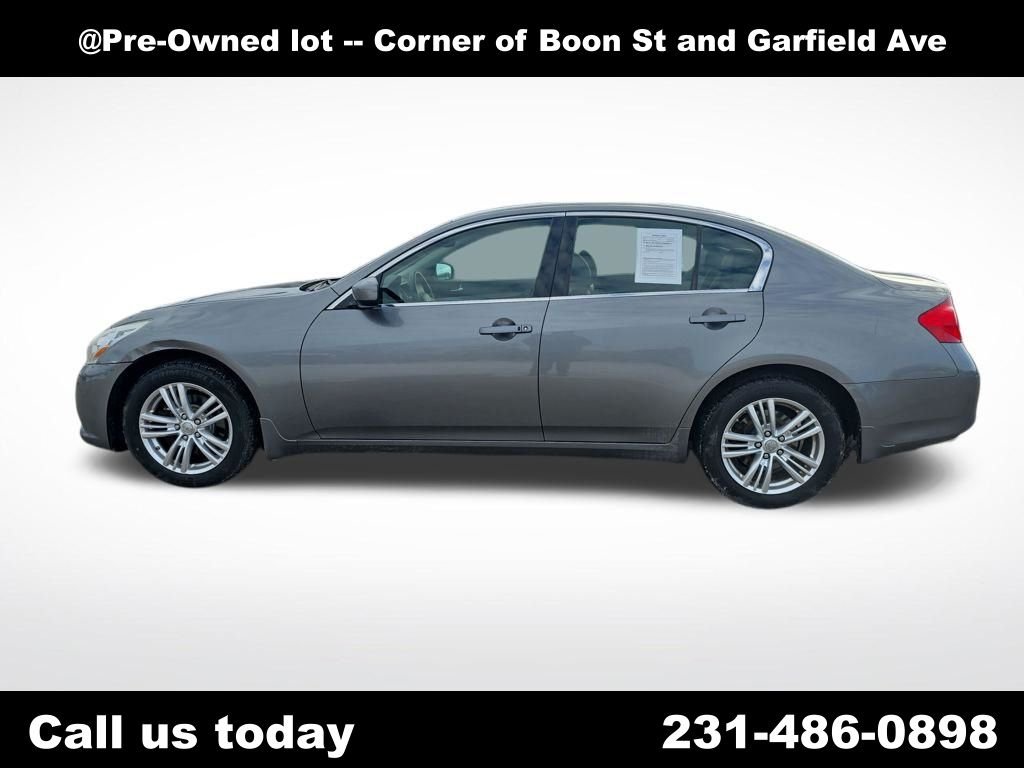 Used 2013 INFINITI G Sedan 37x with VIN JN1CV6AR4DM763316 for sale in Traverse City, MI