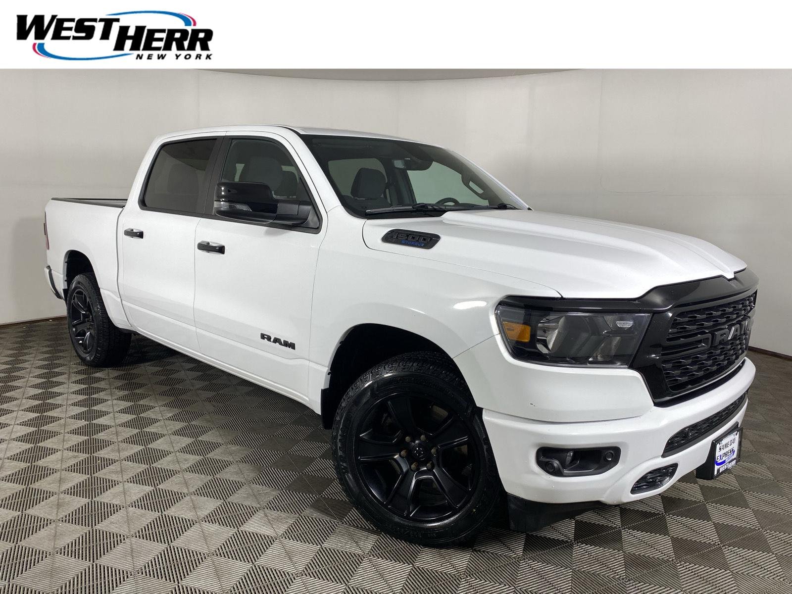 Used 2023 Bright White Clearcoat Ram Big Horn image 1