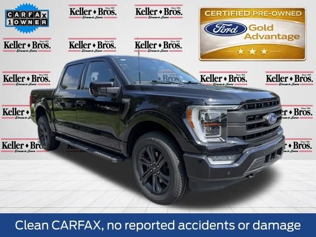 Certified Used 2023 Black Ford Lariat image 1