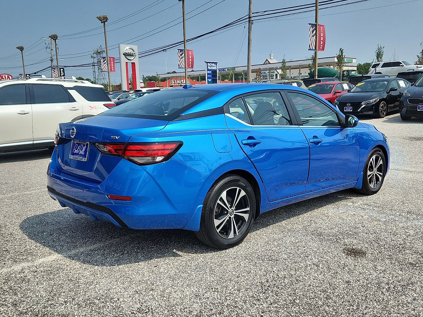 Used 2023 Electric Blue Metallic Nissan SV image 6