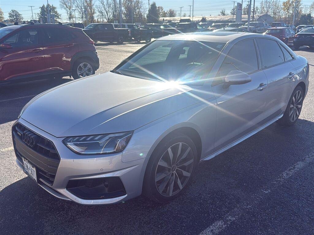 Used 2022 Florett Silver Metallic Audi Premium Plus image 2