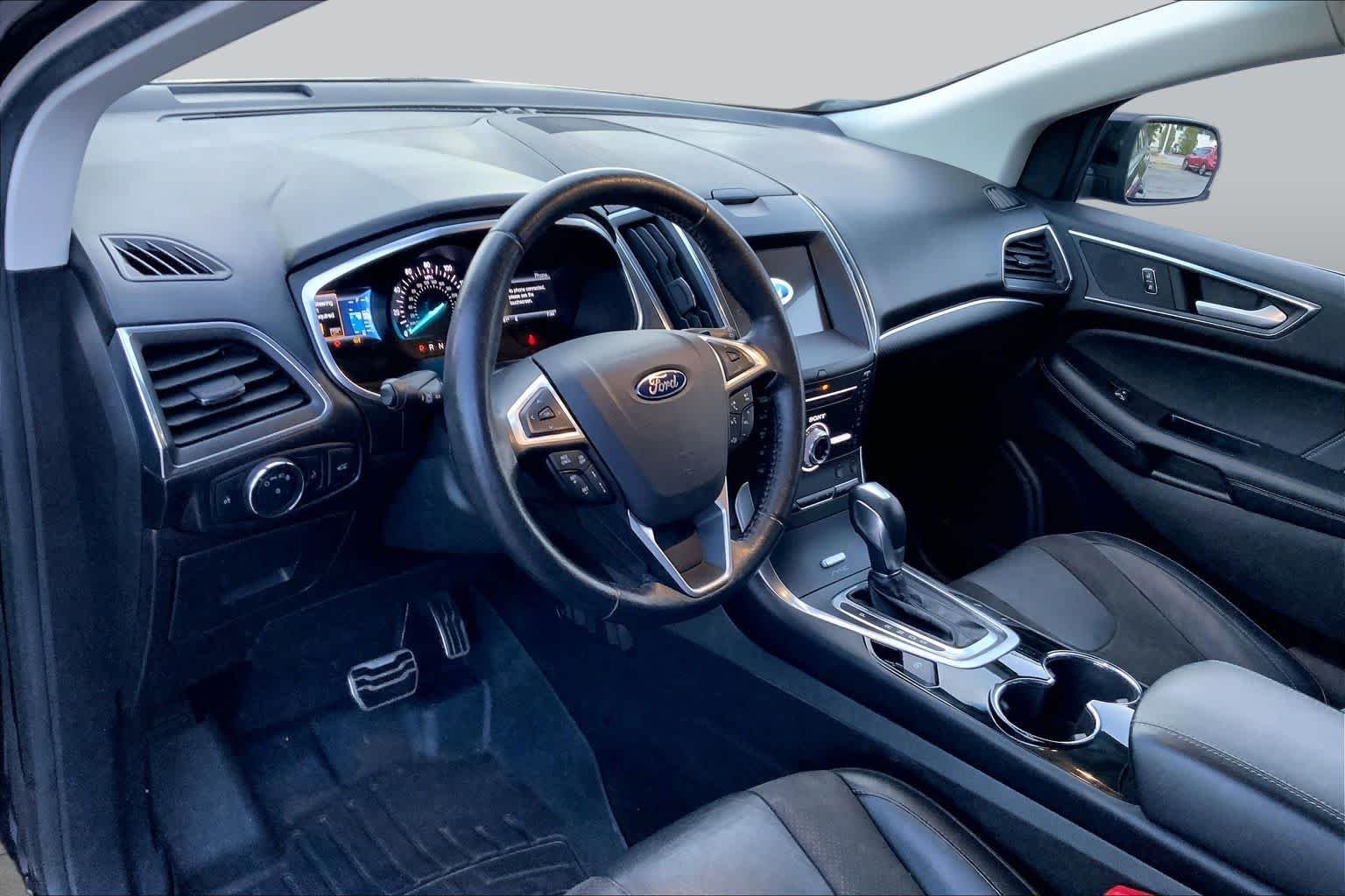 Used 2017 Shadow Black Ford Sport image 14