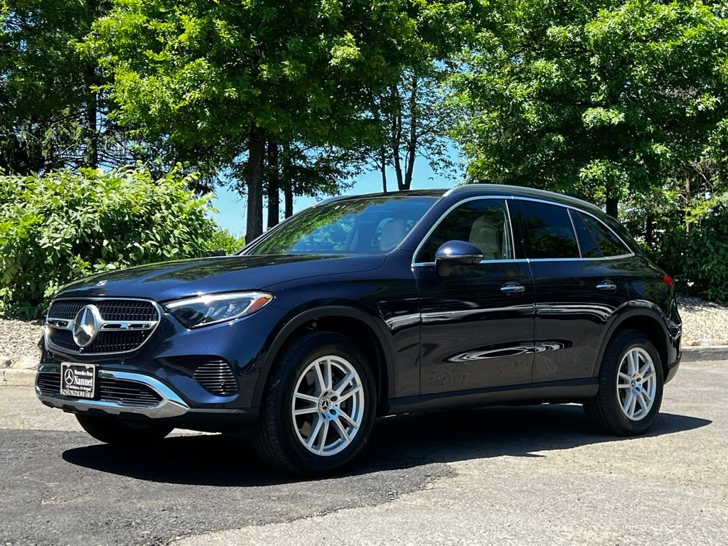 Certified Used 2024 Blue Mercedes-Benz GLC 300 image 1