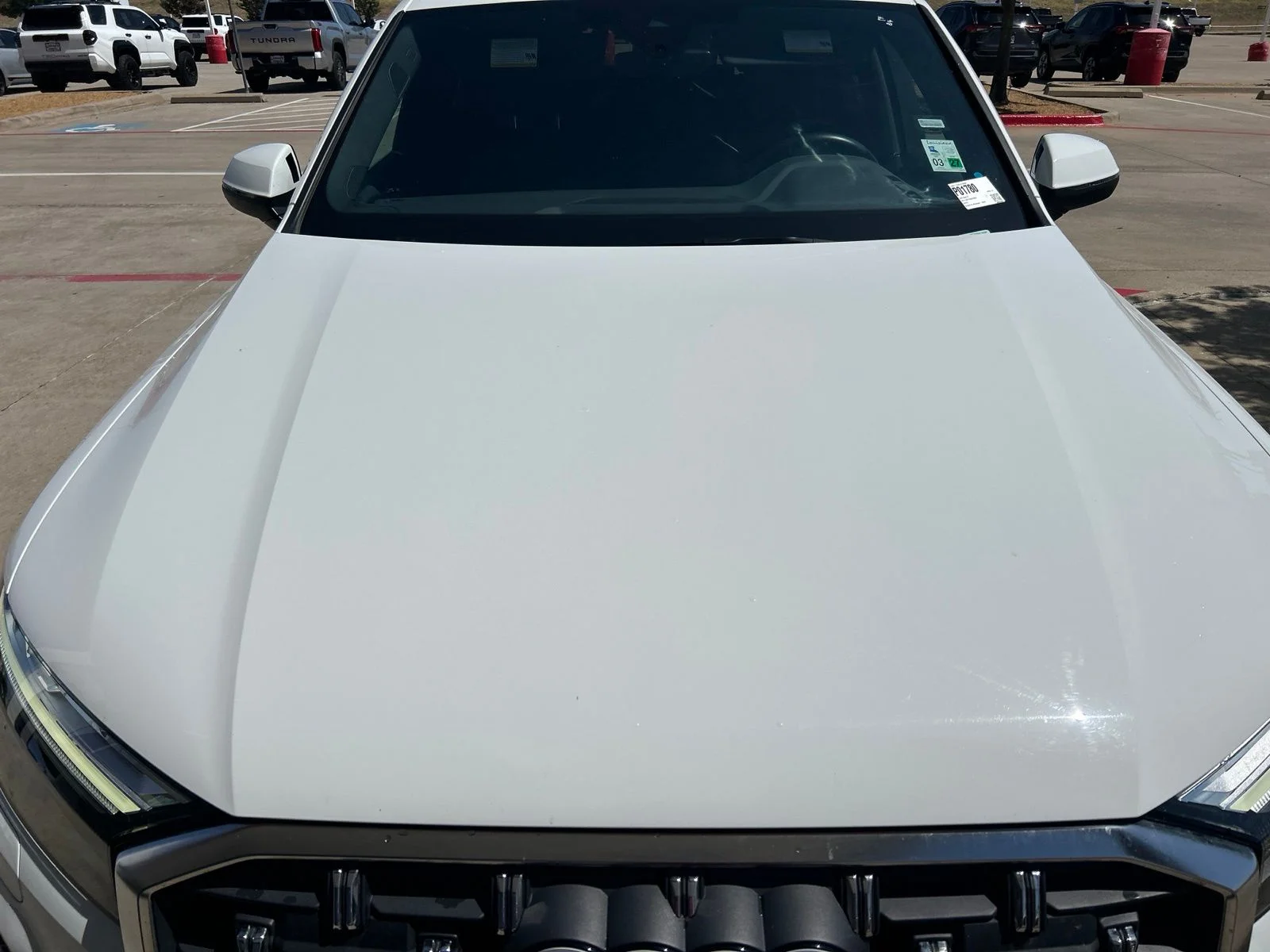Used 2025 White Audi 55 Premium Plus image 3