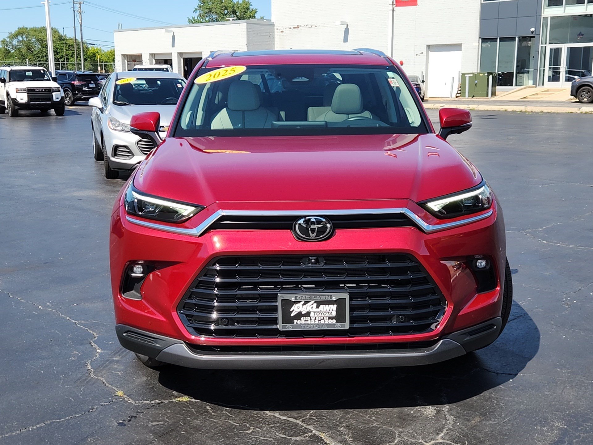 Used 2025 Red Toyota Platinum image 2