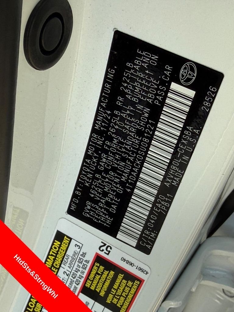 Certified Used 2025 Ice Toyota SE image 31