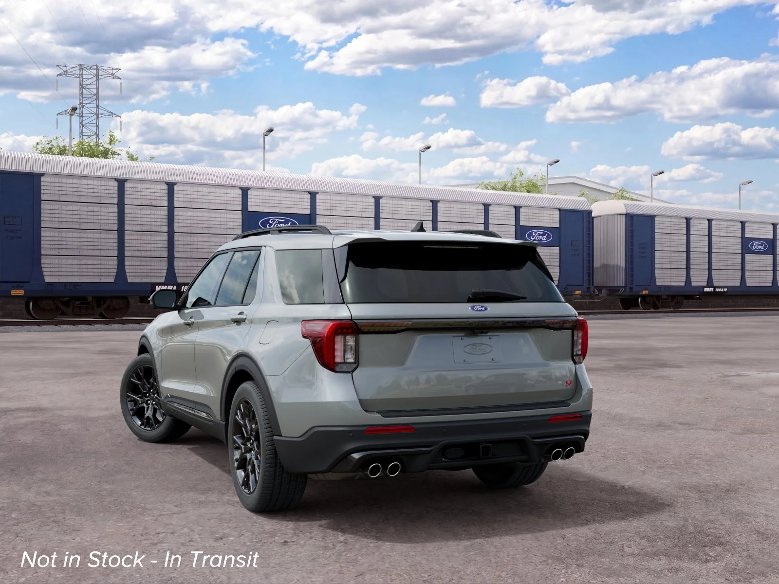 New 2027 Avalanche Gray Ford ST image 8