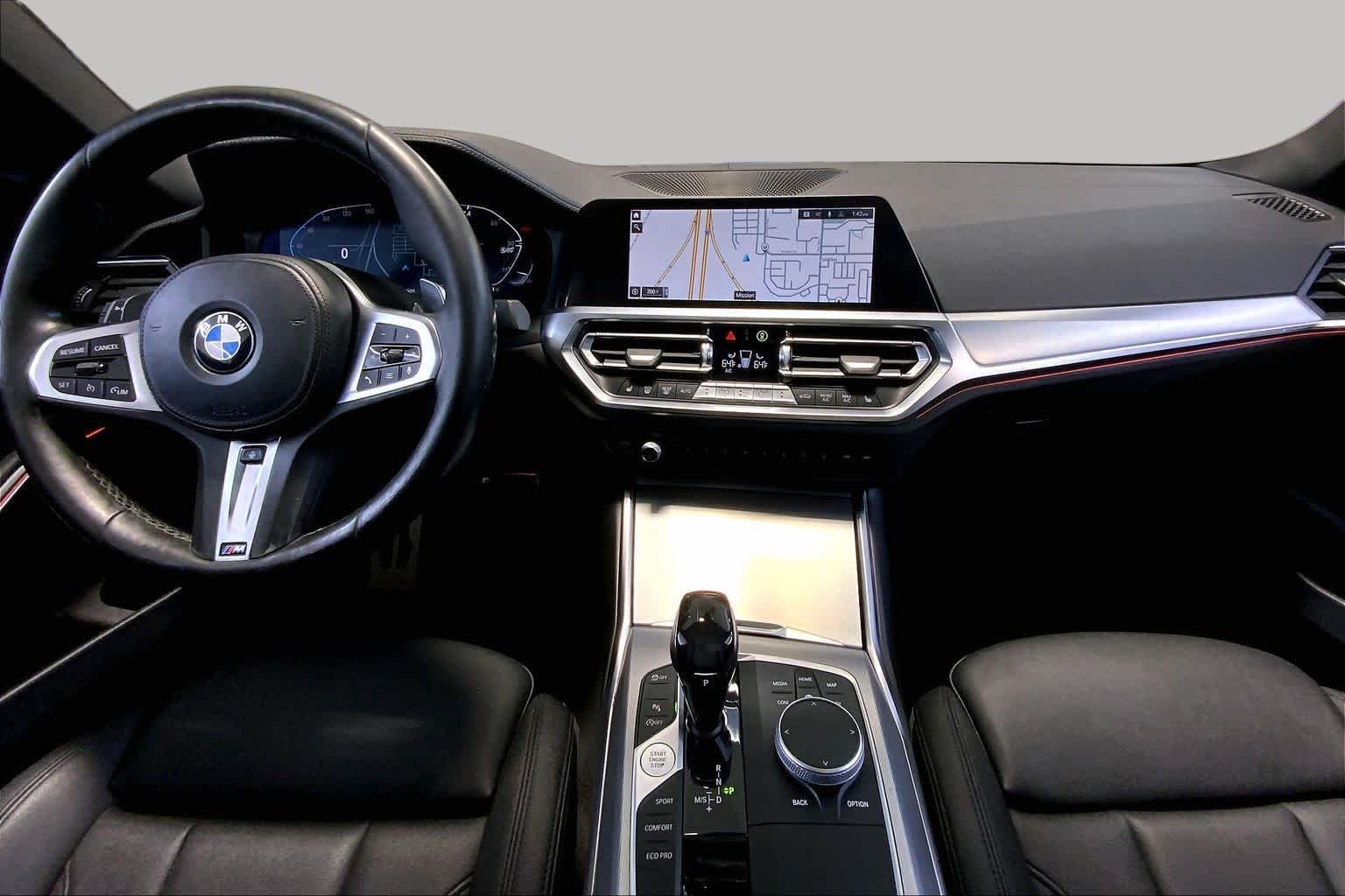 Used 2021 Black Sapphire Metallic BMW 330i xDrive image 15
