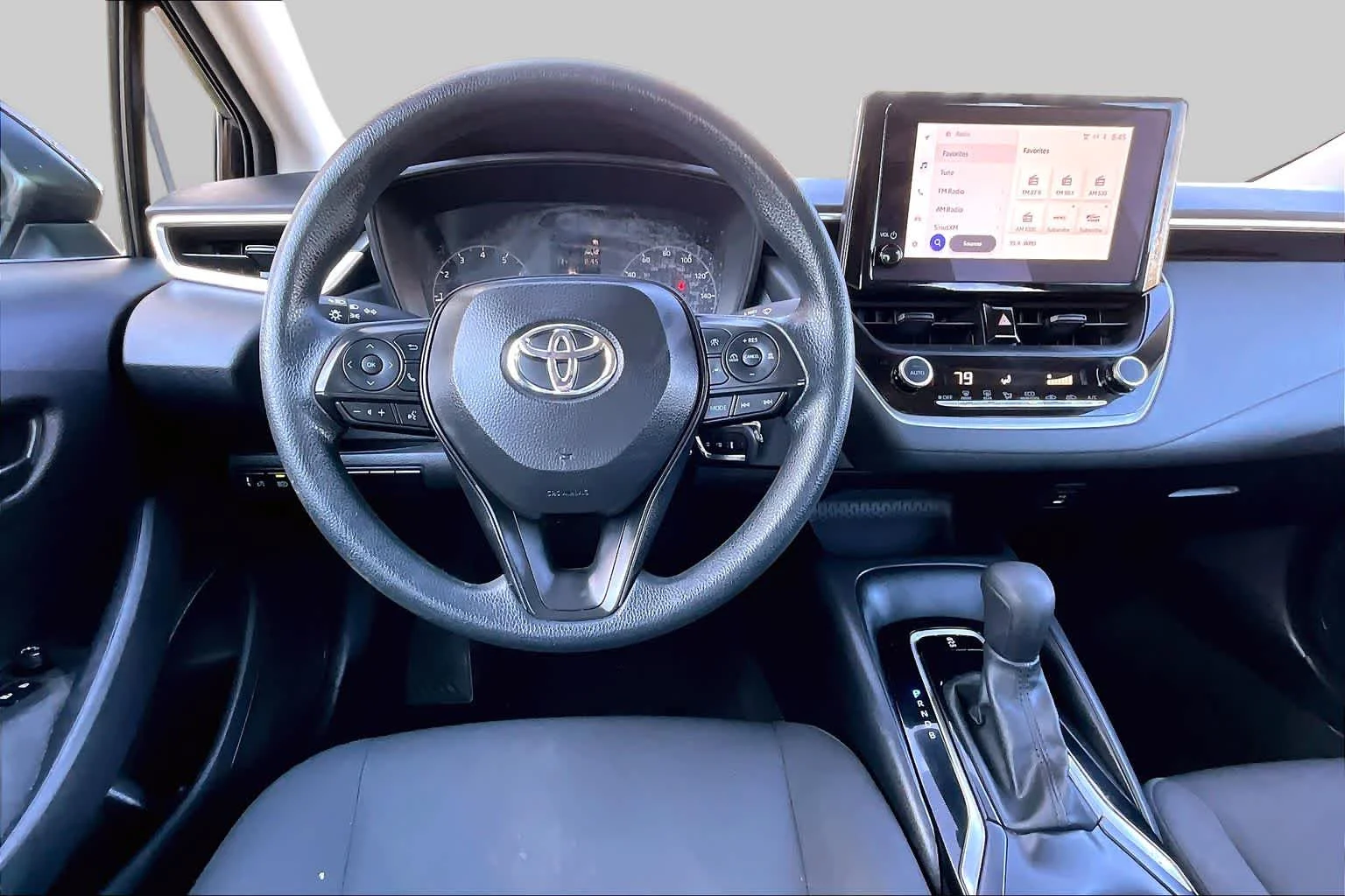 Used 2024 Midnight Black Metallic Toyota LE image 6
