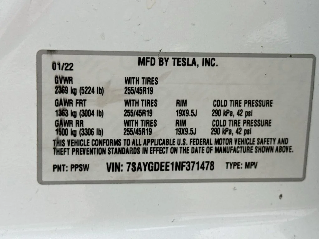 Used 2022 White Tesla Long Range image 31