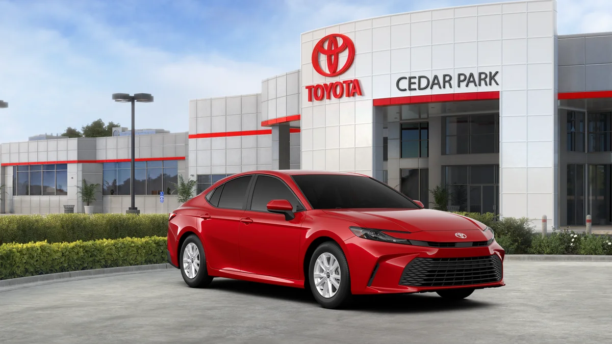 New 2026 Supersonic Red Toyota LE image 15