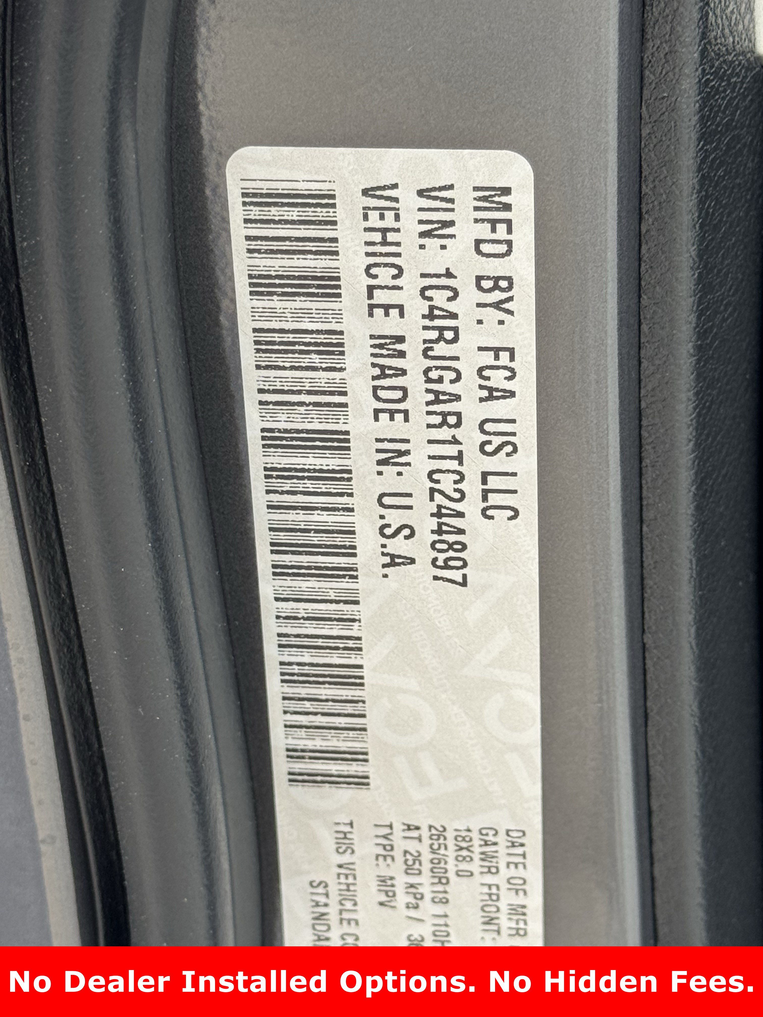 New 2026 Baltic Gray Metallic Clearcoat Jeep Laredo Altitude image 22