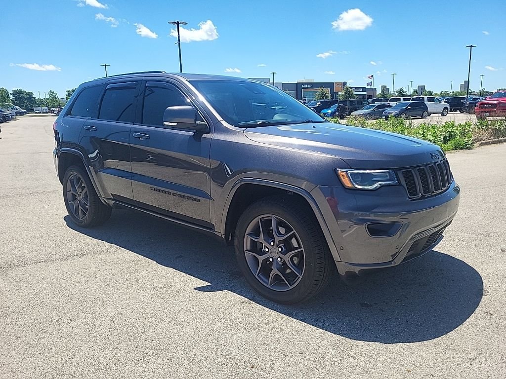 Used 2021 Gray Jeep Limited image 7