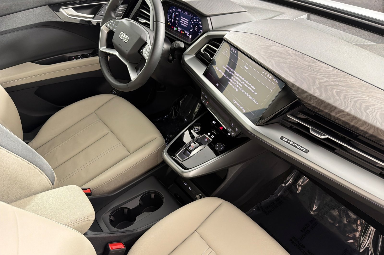 Used 2026 Glacier White Metallic Audi Premium 55 quattro image 15