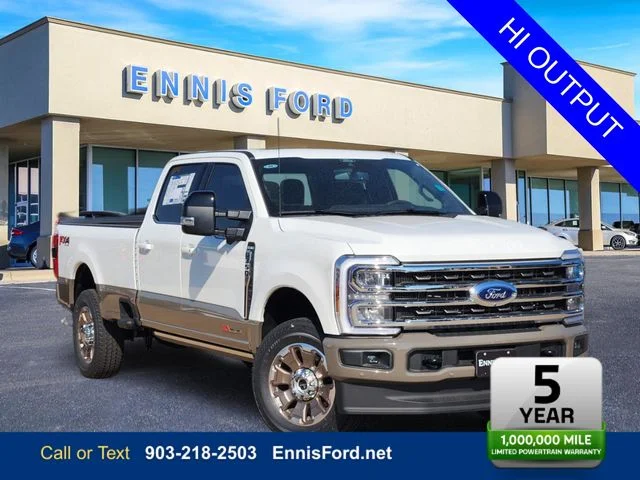New 2026 Star White Metallic Tri-Coat Ford F-350® King Ranch® image 1