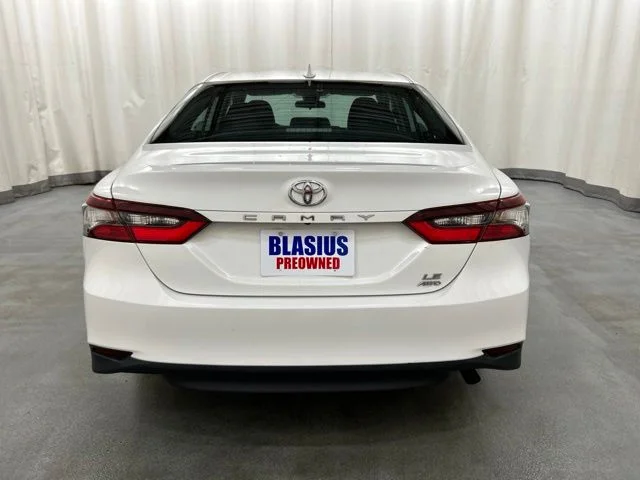 Used 2021 White Toyota LE image 26