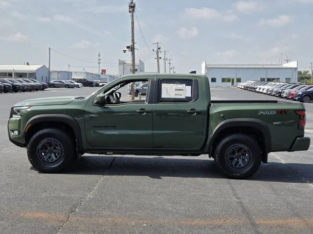 New 2027 Tactical Green Metallic Nissan Crew Cab PRO-4X® image 2