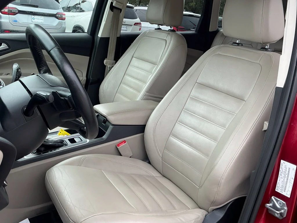Used 2017 Red Ford Titanium image 24