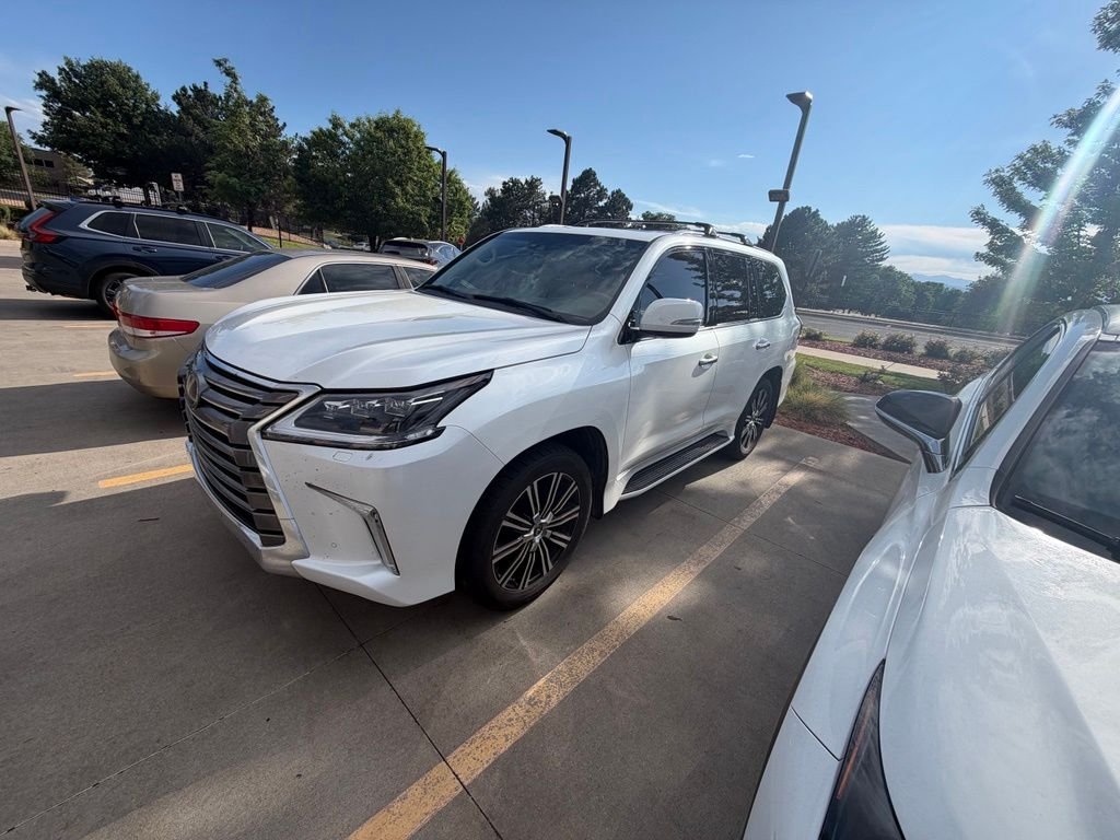 Used 2020 White Lexus 570 image 1