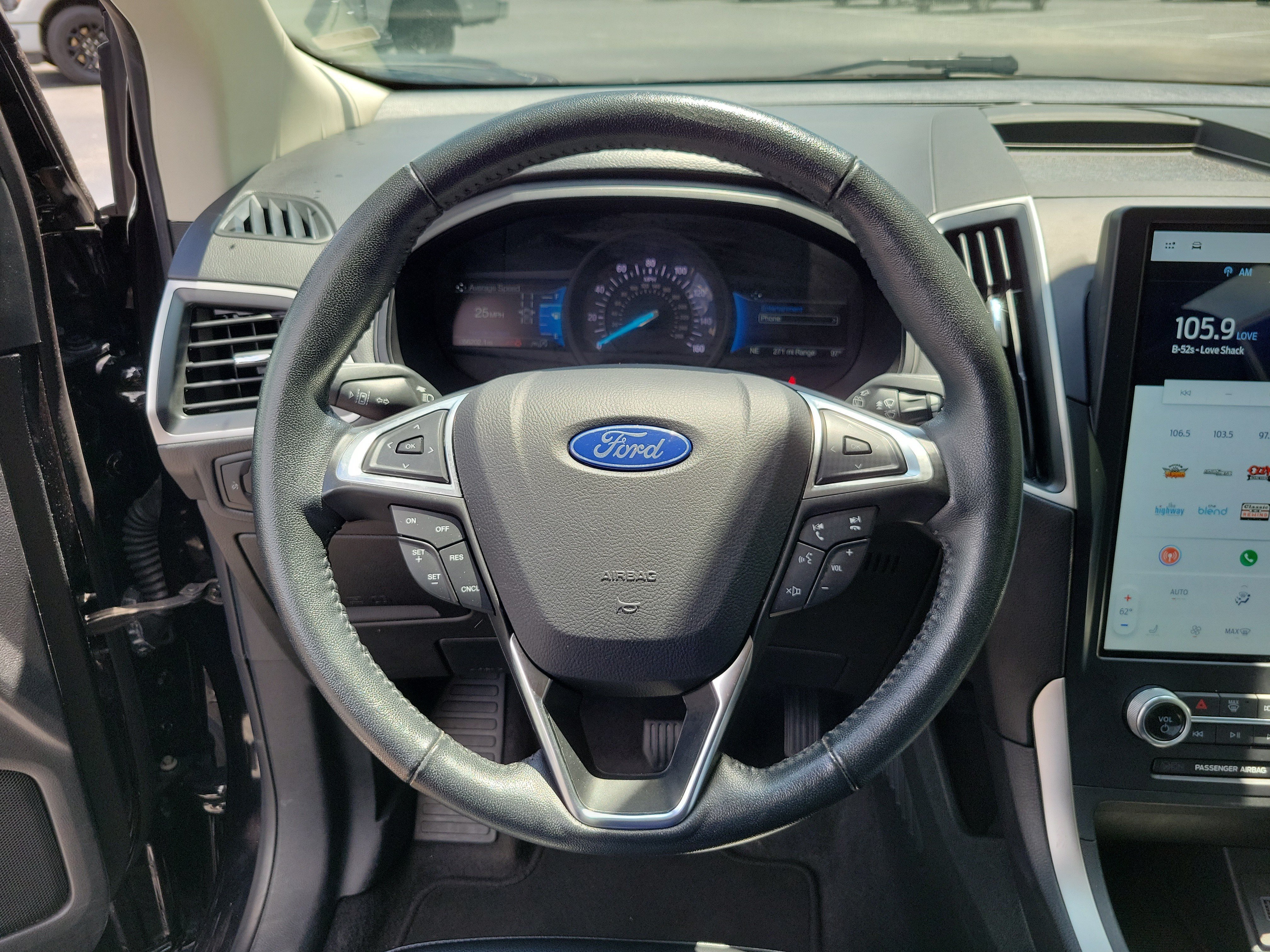Used 2024 Agate Black Metallic Ford SEL image 23