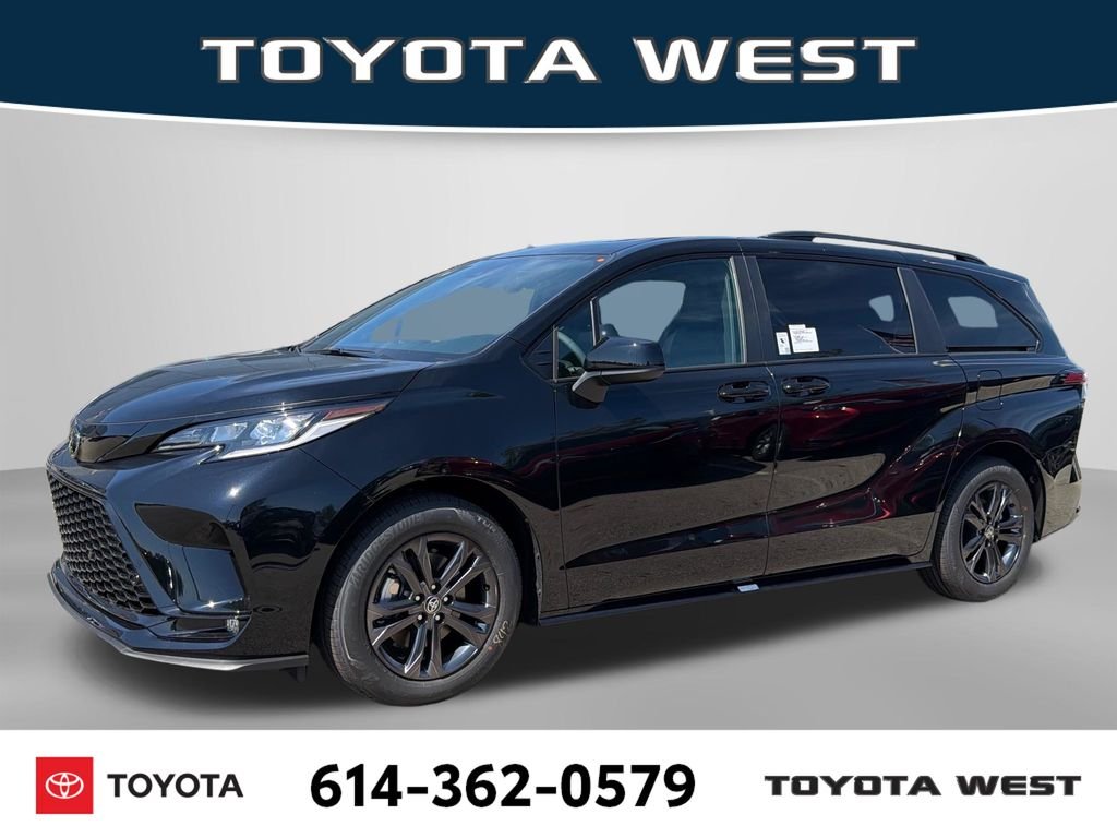 New 2026 Midnight Black Metallic Toyota XSE image 1