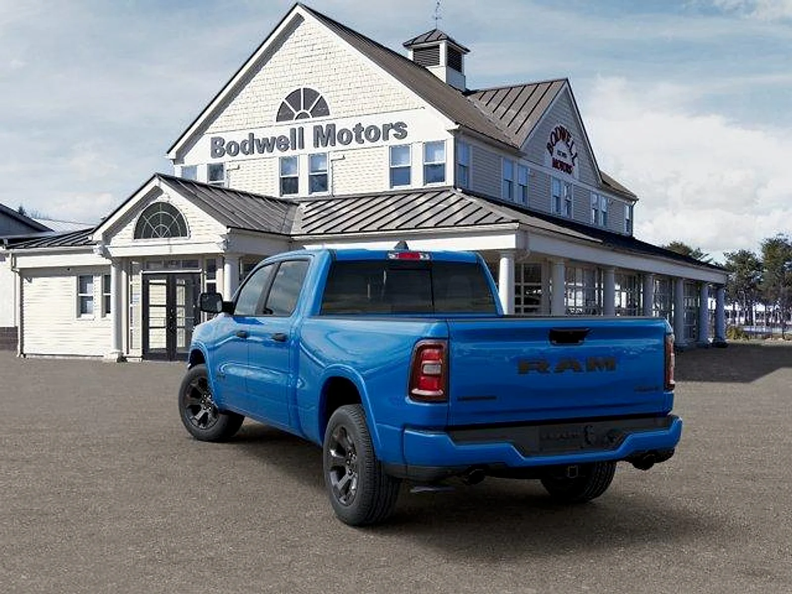 New 2026 Hydro Blue Pearlcoat RAM Big Horn Crew Cab 4x4 6