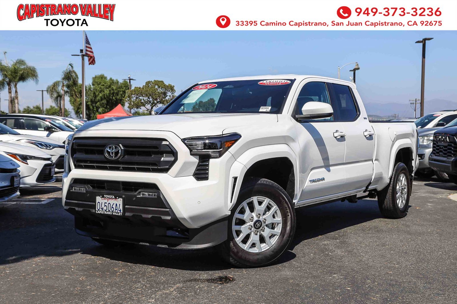 Certified Used 2024 White Toyota SR5 image 1