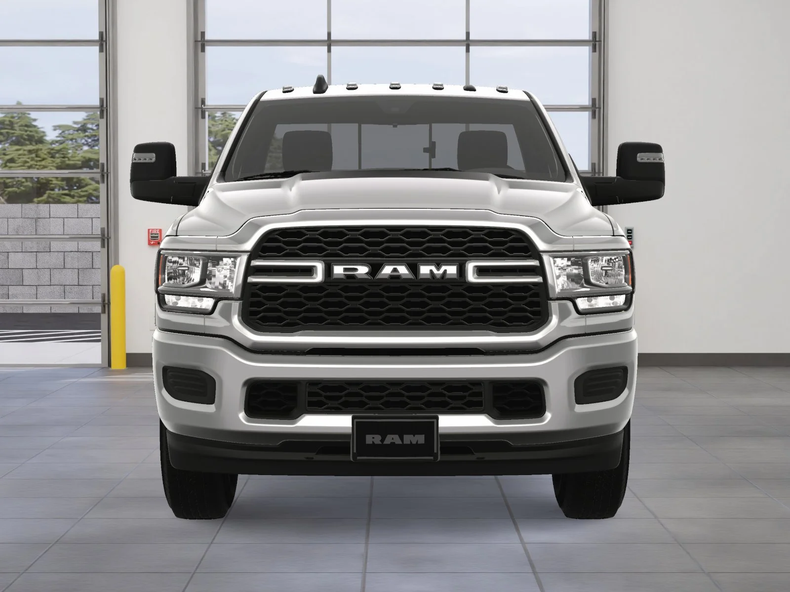 Used 2024 Bright White Clearcoat Ram Tradesman image 9