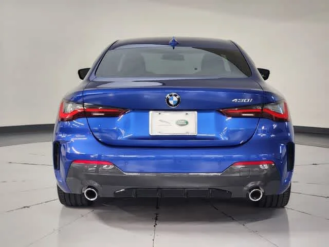 Used 2021 Portimao Blue Metallic BMW 430i image 10